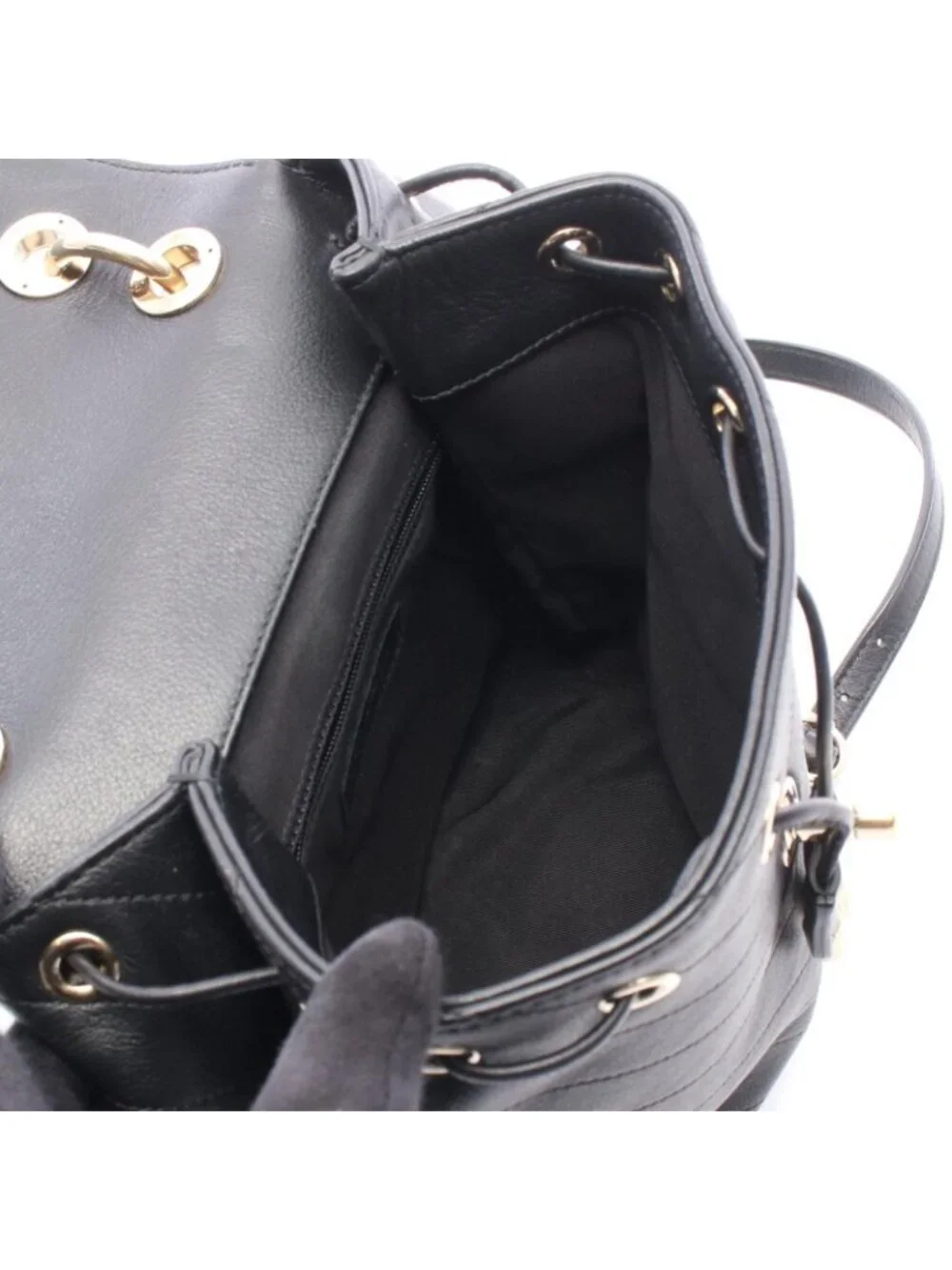 Chanel Backpack Chain Black
